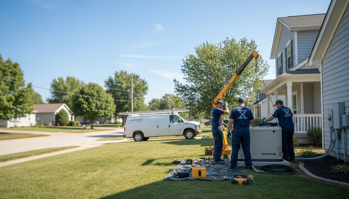 Generator Installation in Ossian, IA near me